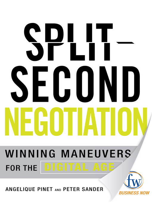 Title details for Split-Second Negotiation by Angelique Pinet - Available